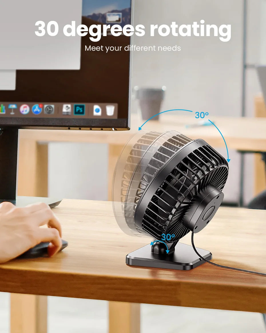 GAIATOP Mini USB Desktop Portable Fan