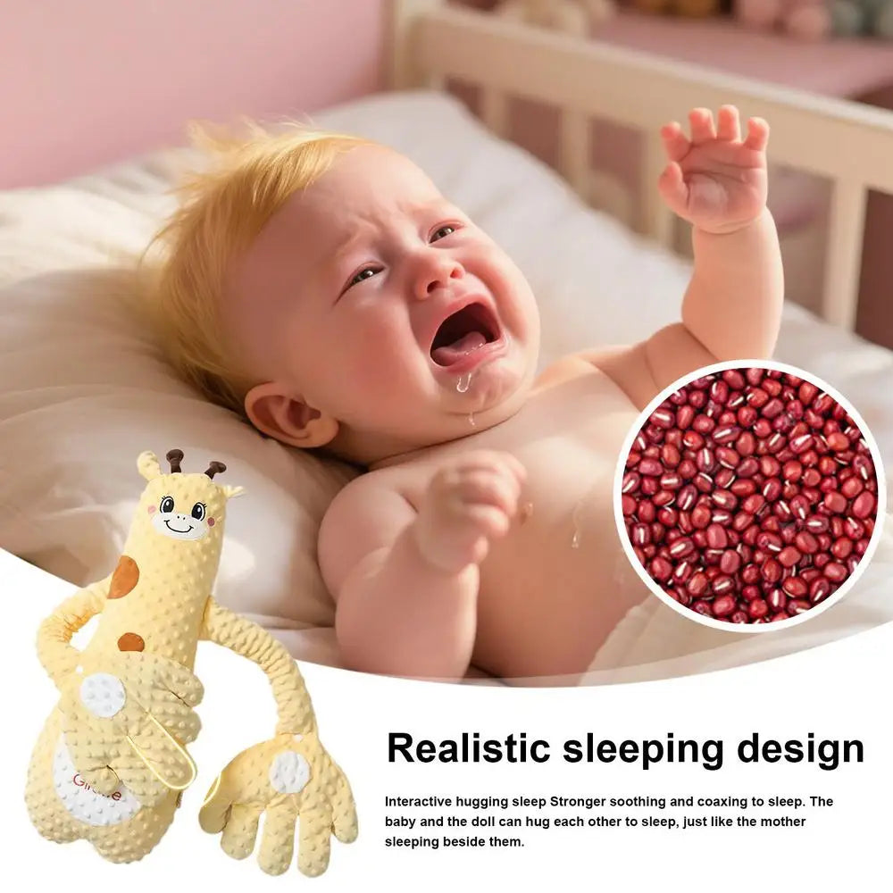 Baby Sleep Toy Baby Patter With 3 Adjustable Modes Interactive Stuffed Animal Shape Cushion Cozy Companion For Car SeatNursery