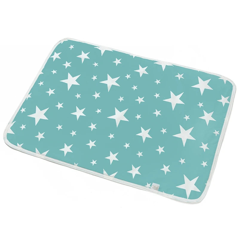 Waterproof Baby Changing Mat Reusable Newborn Baby Diaper Changing Pad Cover Infant Sheet Mattress Multifunction Floor Play Mats