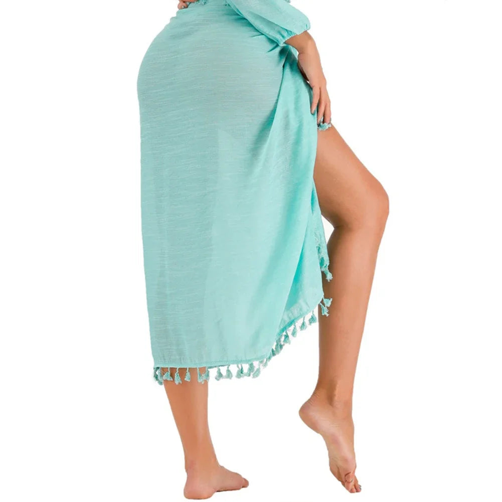 Women Sarongs Beach Wrap Bikini Cover Up Sun Protection
