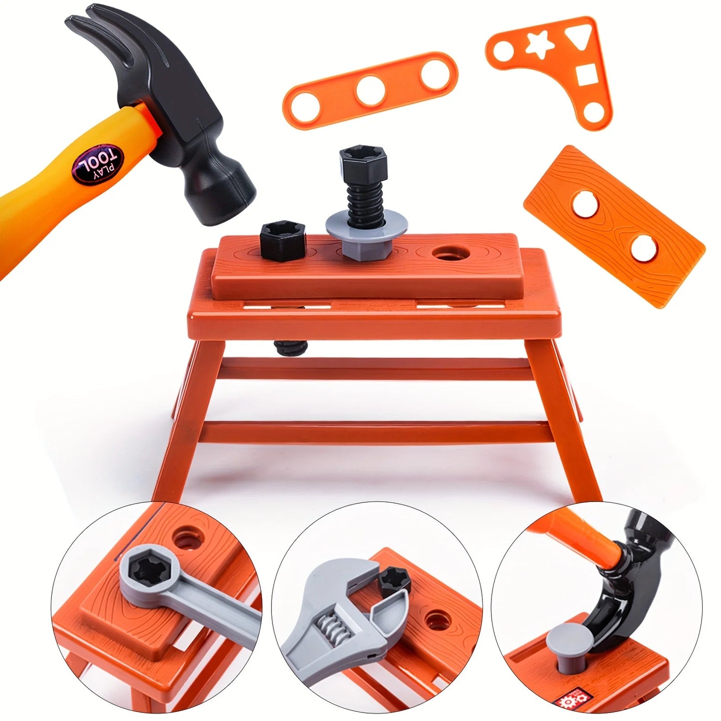 Repair Tools, Children'S Toys, Boy Assembly, Twist Drill, Screw Set, Puzzle And Hands-On Disassembly And Assembly