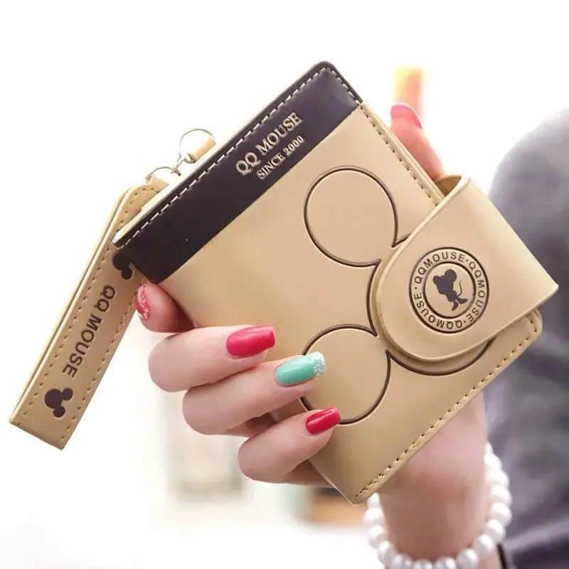 Women's Korean PU Leather Explosion-Style Short Wallet
