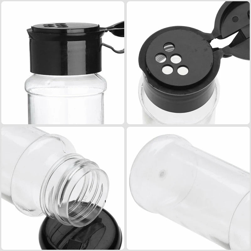 Wall mounted Kitchen Spice Rack Slide Out Drawer Self-adhesive Seasoning Bottle Storage Rack Plastic Spice Organiser for Kitchen