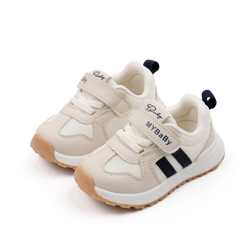 Baby Sneaker Spring and Autumn High Quality Rubber Sole Toddler Sport Shoes for Kids Outdoor Play Prewalking 2024 Fashion BM07