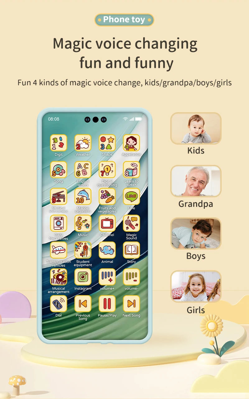 Baby Simulation Mobile Phone Toy