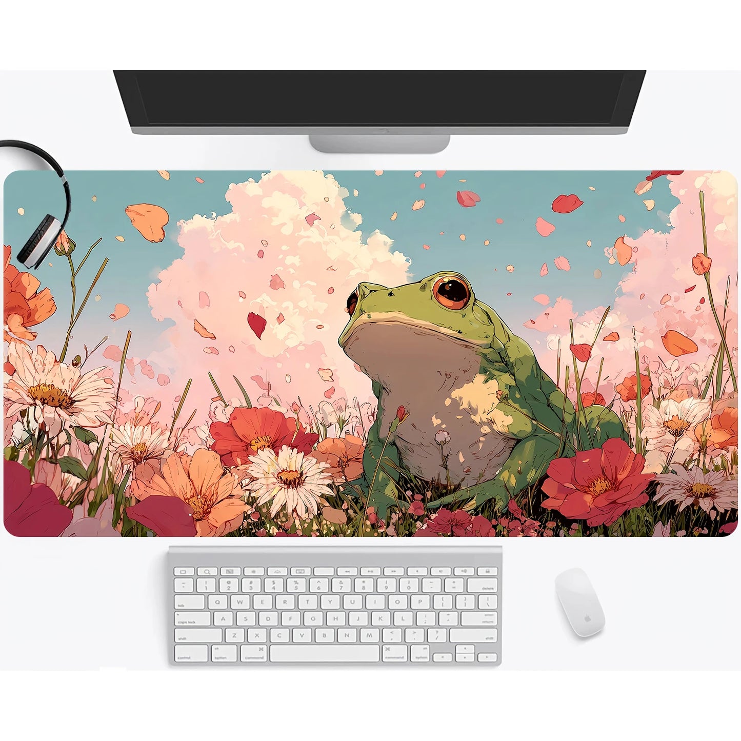 Magic playmat gathering gaming mats Frog Wizard theme anime desk mat Desk accessories 35X60cm mouse mat Raccoon tapete magic mtg