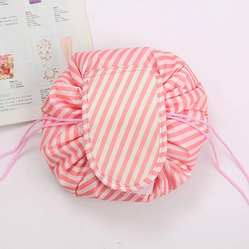 Women Drawstring Travel Storage Cosmetic Bag