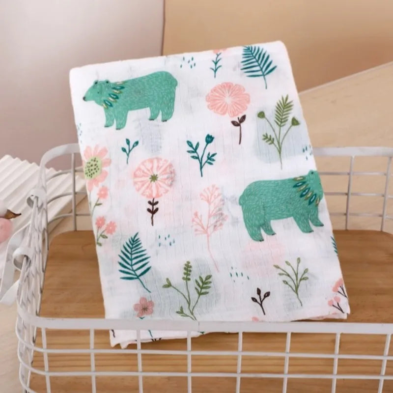 29 Super Soft Cotton Muslin Baby Swaddle Blanket Designs