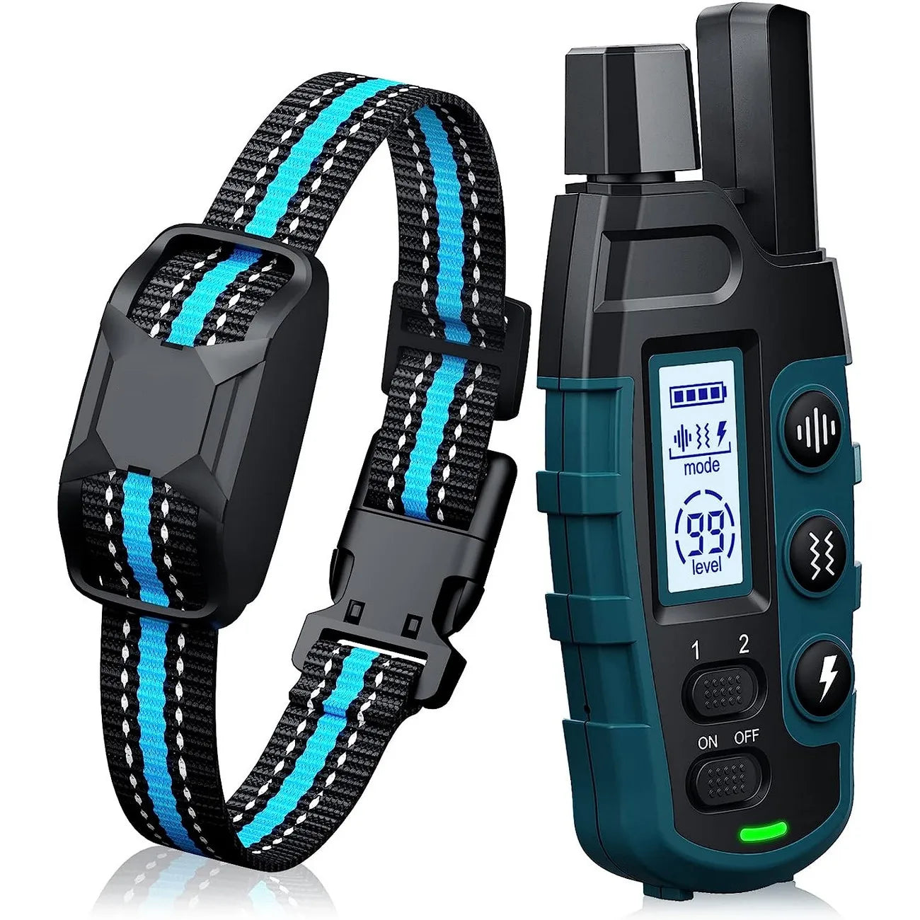 3300Ft Dog Training Collar with Remote Rechargeable Waterpro of E Collar Beep Vibration Shock High Quality Pet Training