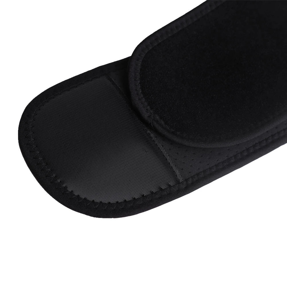 Heat Therapy Waist Pad Heating Waist Belt Brace For Pain Relief Lower Back Therapy Lumbar Black Waist Heating Pad Belt