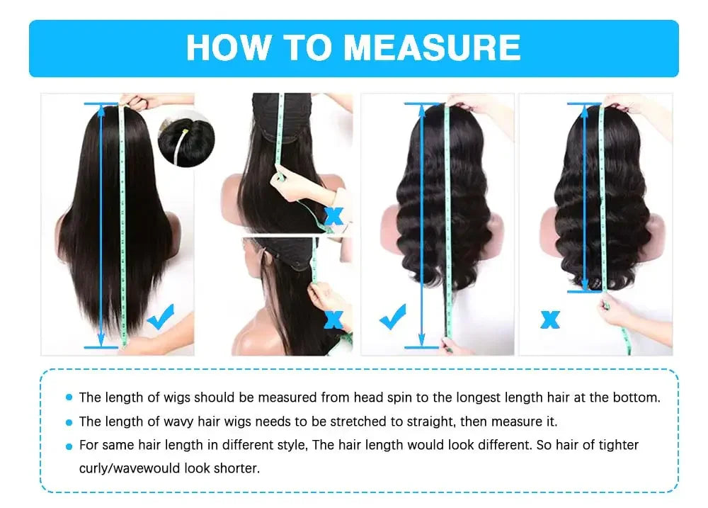 44 46 inches 200 Density Straight 13x6 HD Transparent Lace Natural Color Brazilian Human Hair Wig For Women Frontal Lace Wig
