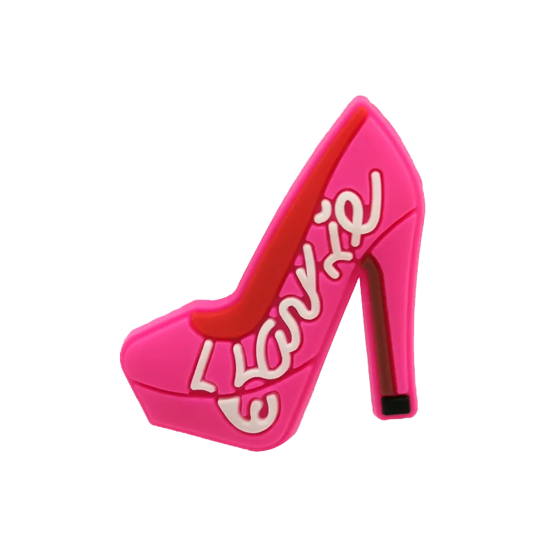 PCS PVC Makeup-Themed Shoe Charm – Lips & Perfume Design for Sandals, Clogs, and Accessories, Gift for Women & Girls