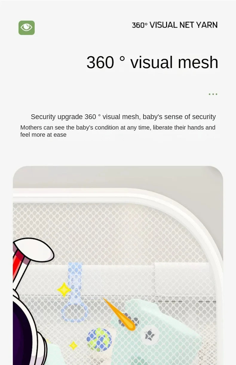 Baby Play Playpen Washable Baby Guardrail Indoor Children's Household Crawling Protective Mat Sponge To Prevent Bumps