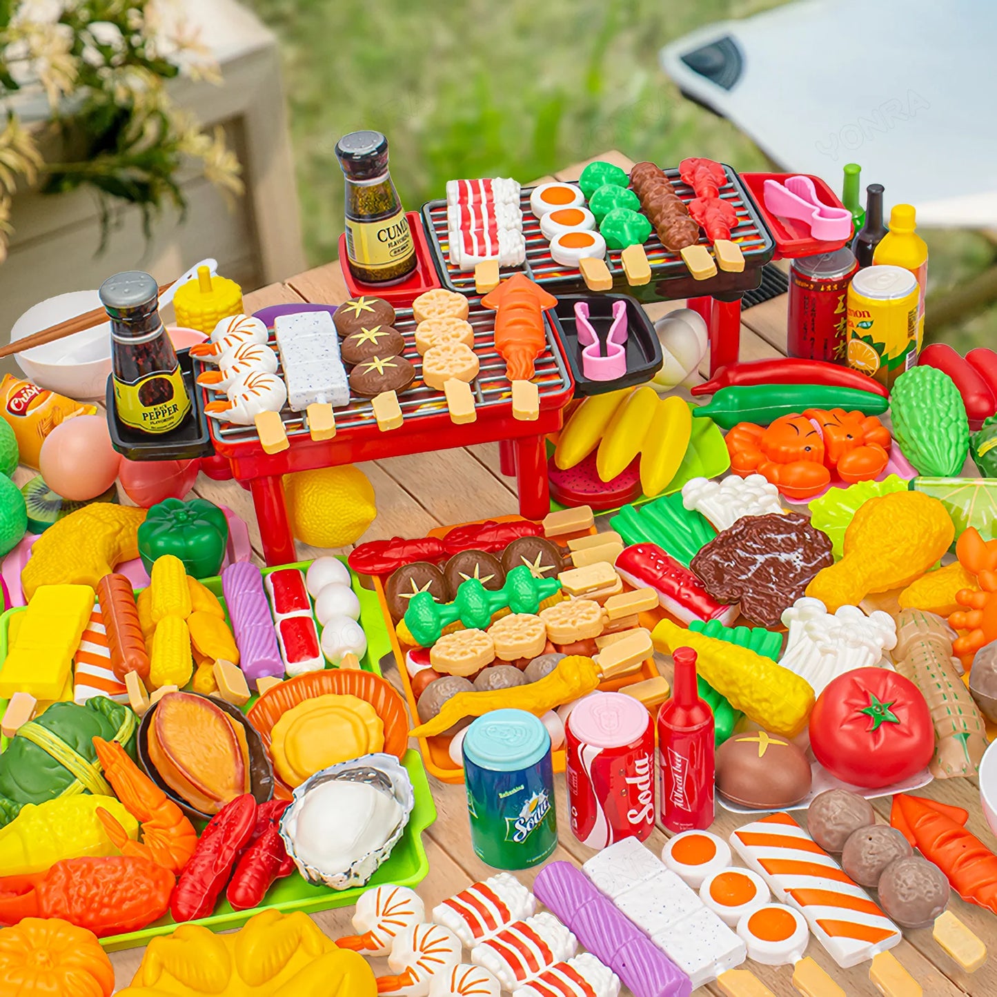 Kitchen Pretend Play Toys Barbecue Set