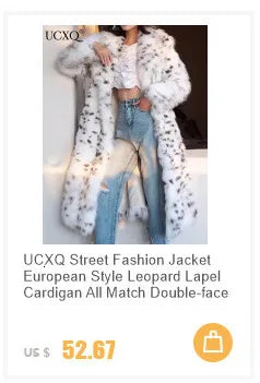 Fur Coat European Style Lapel
