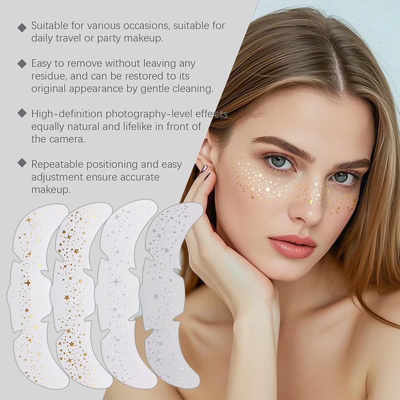 Sparkle Gold Glitter Freckles