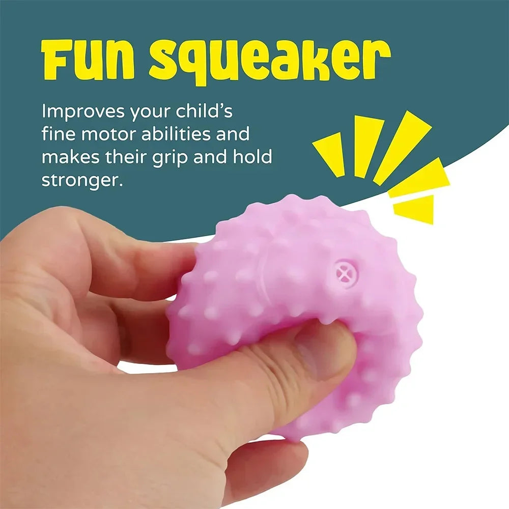 6PCS Textured Sensory Balls for Baby Play 6 12 Months Montessori Activity Soft Multi Ball Shower Toys Children Best Gift