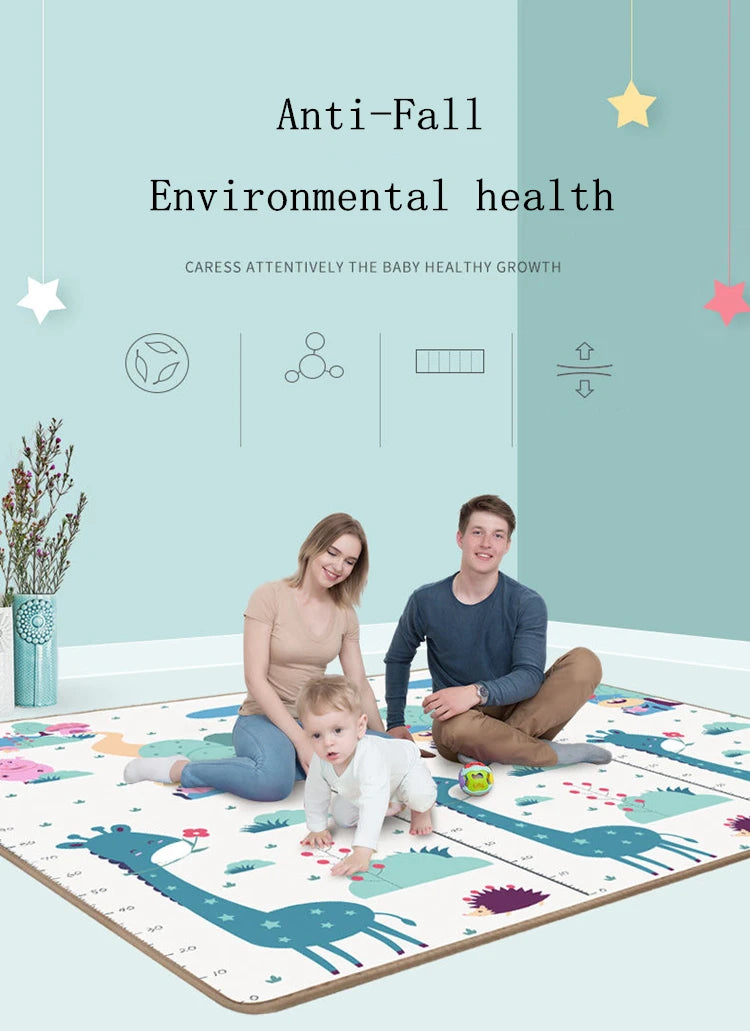 200*180 cm Thickness 0.5cm Baby Play Mat Children Puzzle Toy Crawling Carpet Kids Rug Game Activity Gym Developing Rug Foam Soft