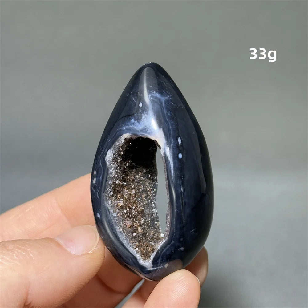 Healing Energy Natural Black Gemstone
