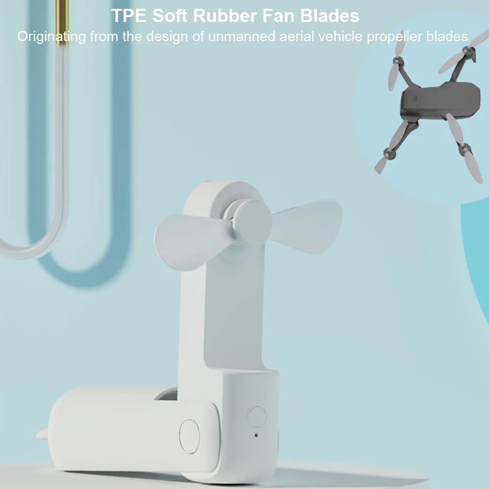 Portable Mini Handheld Folding Fan