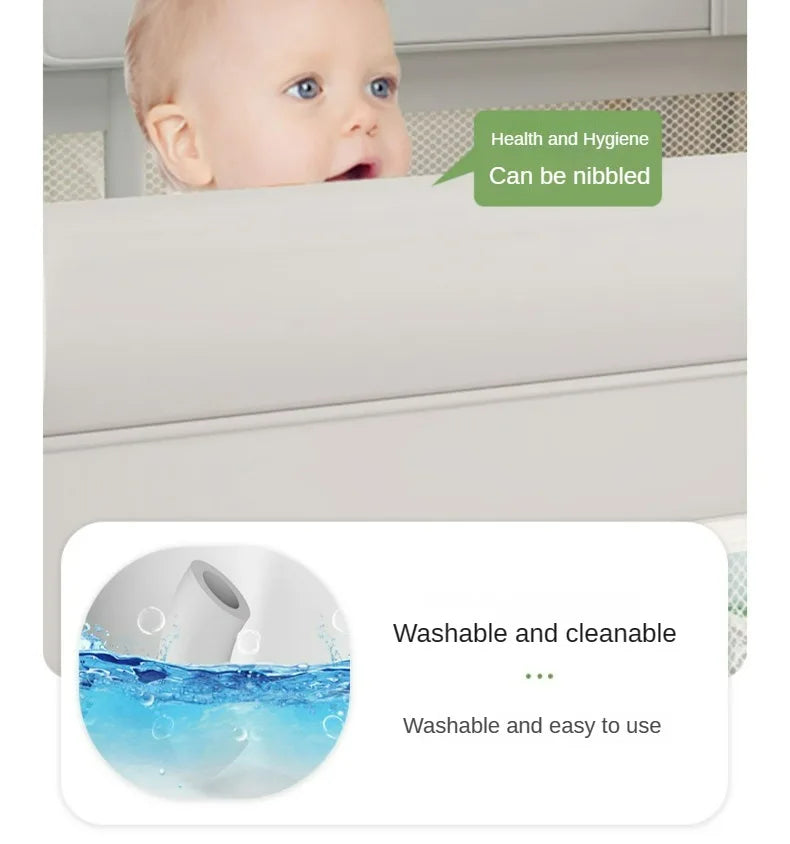 Baby Play Playpen Washable Baby Guardrail Indoor Children's Household Crawling Protective Mat Sponge To Prevent Bumps