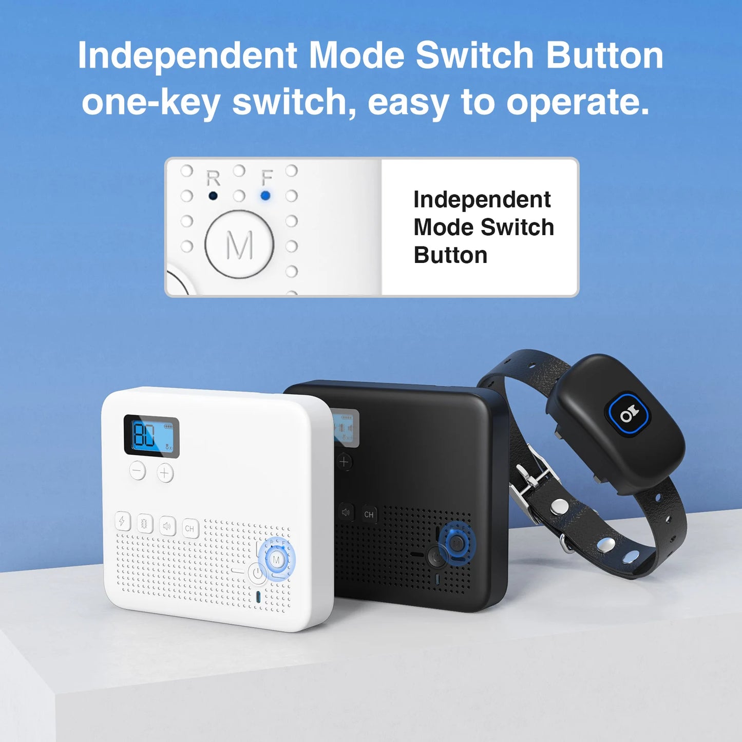 2 IN 1 Wireless Electronic Dog Fence System & Remote