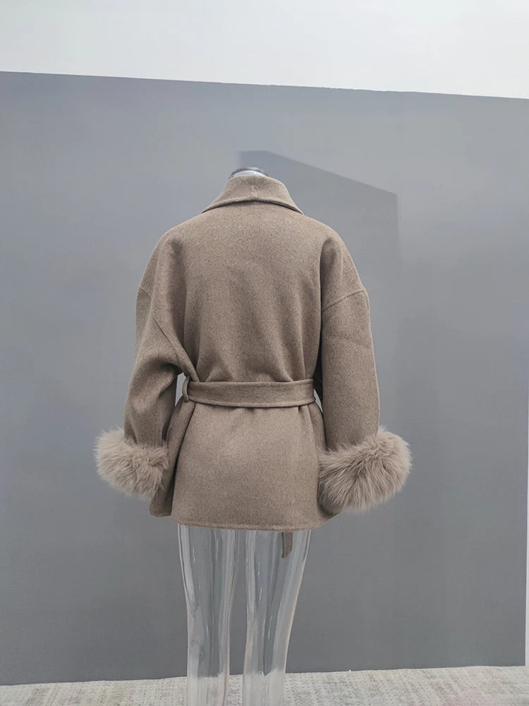 Elegant Lady Overcoat