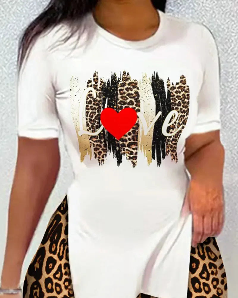 "Queen" Two Piece Shorts Set