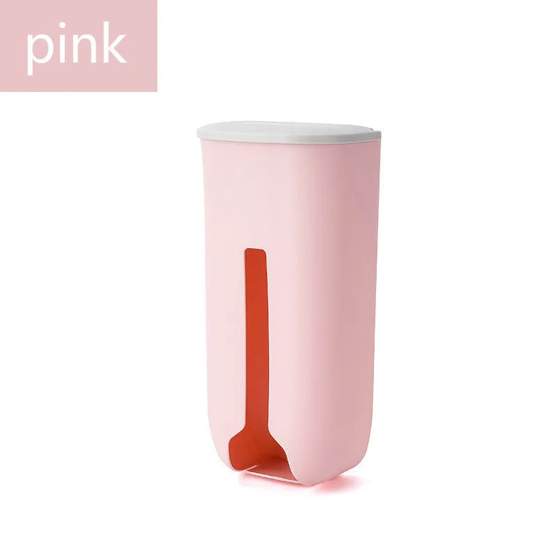 New home life wall hanging kitchen garbage bag storage rack kitchen bathroom plastic bag Nordic style shoe cover storage box