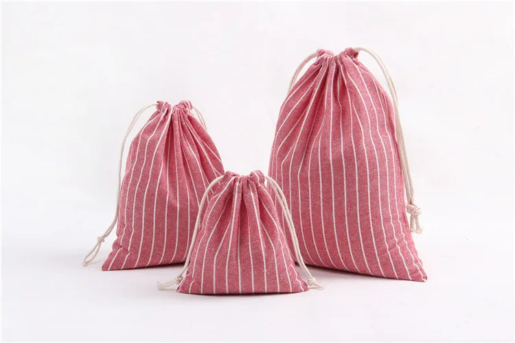 Travel Portable Drawstring Cosmetic Bag – Women’s Luggage Organiser, Makeup Case, Shoe Storage Pouch