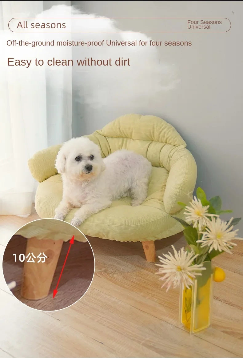 Summer cat and dog sofa four seasons universal dog cushion dog bed cat litter cat cushion removable pet bed