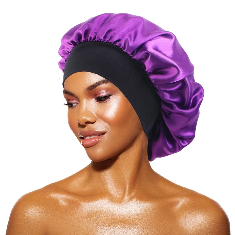 Satiin Elastic BandB Head Cap