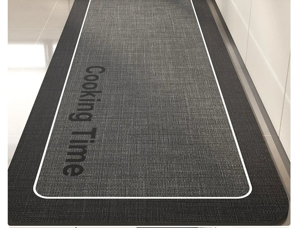 Kitchen Rug Super Absorbent Kitchen Mat for Floor Non-slip Rugs Bathroom Mat Washable Kitchen Carpet