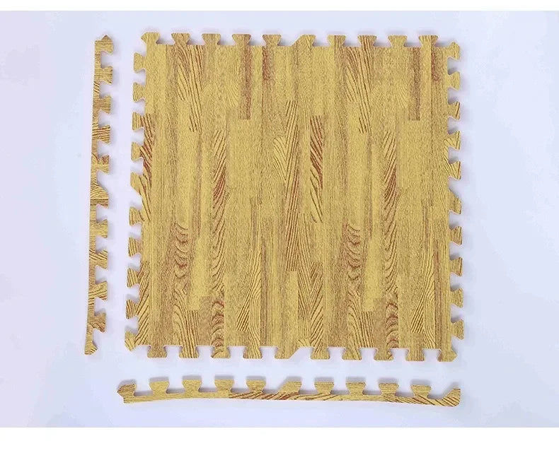 Baby Play Mat Interlocking Foam Tiles Thick Waterproof Floor Mat for Nursery Playroom Toddler Safe Crawling Puzzle Game