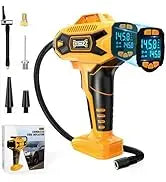 3/4" Cordless Impact Wrench for Dewalt 20V Battery: 1850FT-LBS(2500N.m) High Torque Impact Driver, 4-Speed Heavy Duty Impact wit