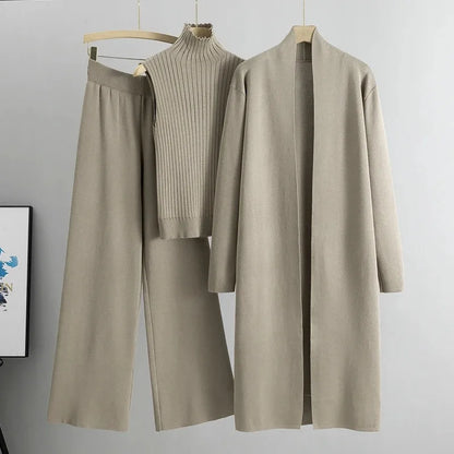3 Piece Women Cardigan