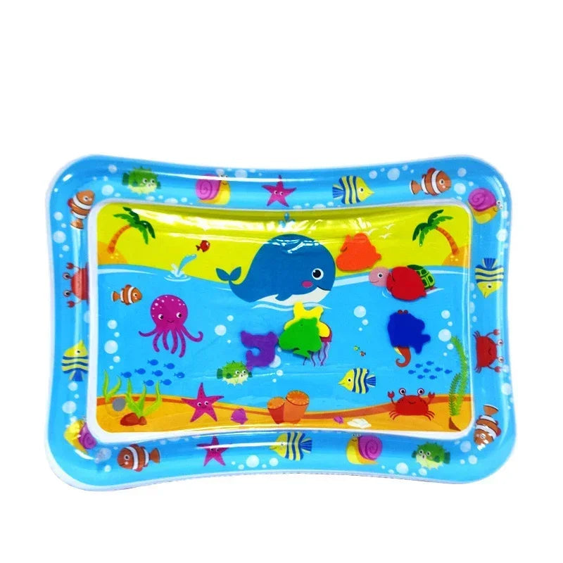 Large Baby Playing Water Mat Inflatable Water Cushion Baby Play Mat Inflatable Tummy Time Mat Early Education Water Cushion