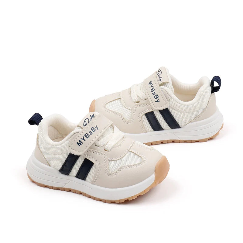Baby Sneaker Spring and Autumn High Quality Rubber Sole Toddler Sport Shoes for Kids Outdoor Play Prewalking 2024 Fashion BM07