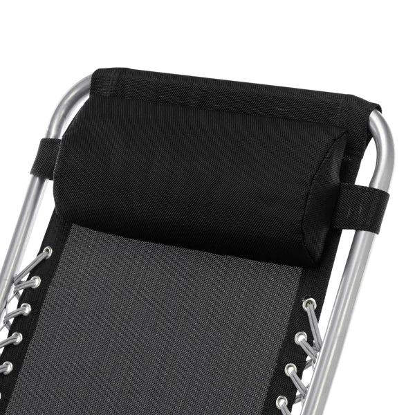 Infinity Zero Gravity Chair with Pad, Patio Chairs with Pillow and Utility Tray Adjustable Folding Recliner for Deck,Patio,Beach