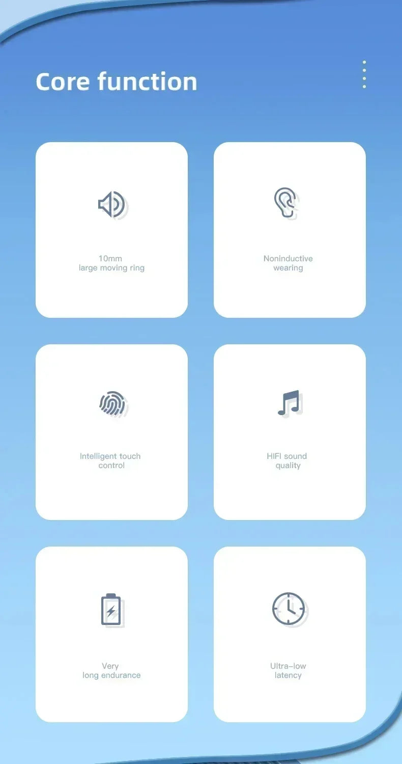 Lenovo Wireless Stereo Headphones Gaming Bluetooth Headset with Microphone Noise Cancelling High-Fidelity Bass