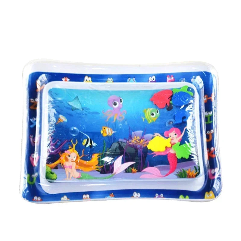 Large Baby Playing Water Mat Inflatable Water Cushion Baby Play Mat Inflatable Tummy Time Mat Early Education Water Cushion