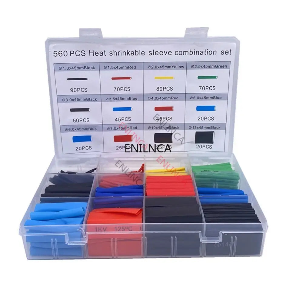 Heat-Shrink Tubing Shrink Wrapping Electrical Kit Connection Sleeving