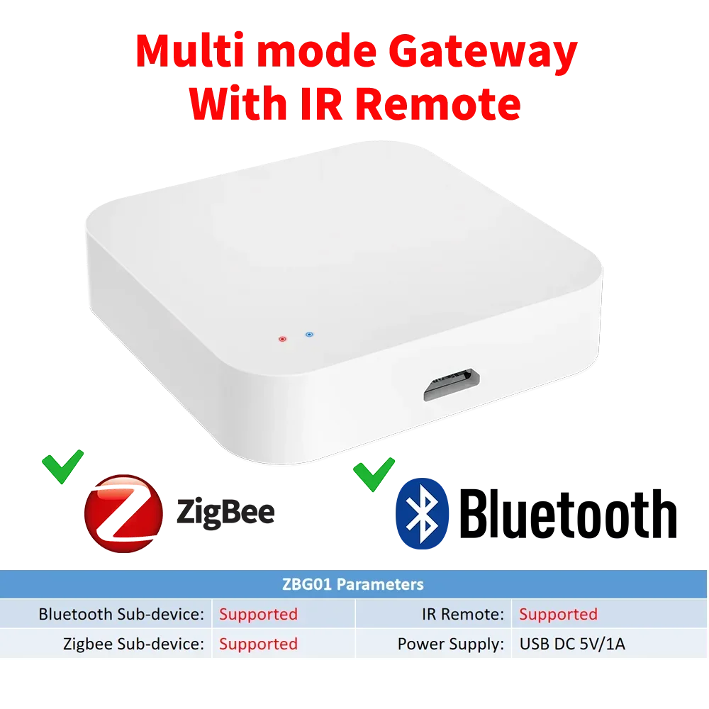 Tuya ZigBee Wireless Smart Gateway Hub Home Bridge Network APP Remote Control AU
