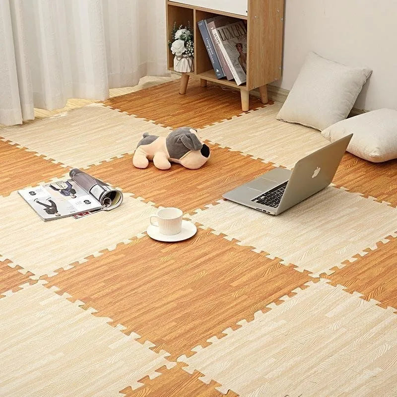 Baby Play Mat EVA Foam Puzzle Mat Kids Crawling Mat 30x30cm Floor Rug Splicing Tatami Pad Nursery Gym Activity Room Soft Carpets