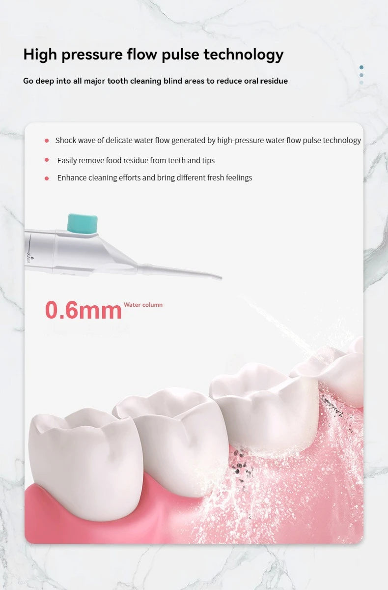 Portable High Pressure Oral Teeth Clean
