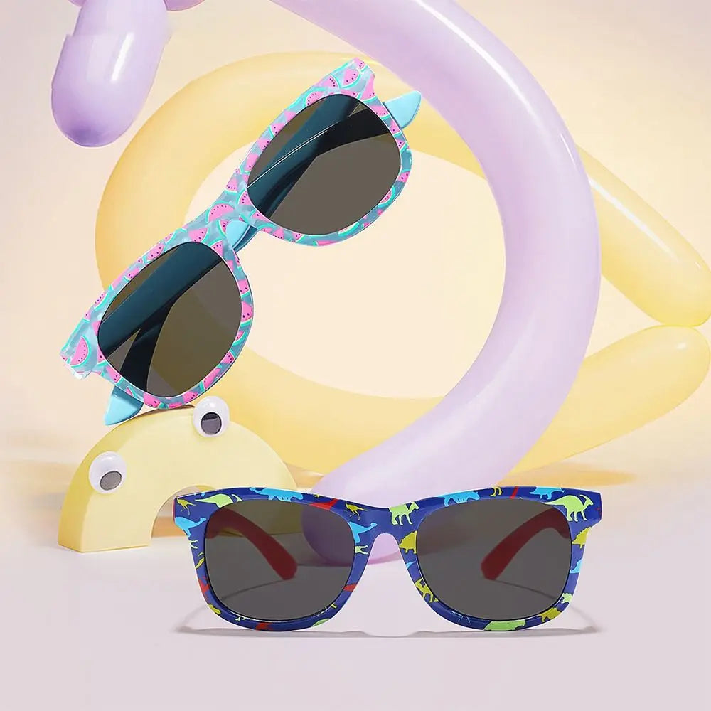 Cartoon Square Frame Dinosaur Children's Sunglasses