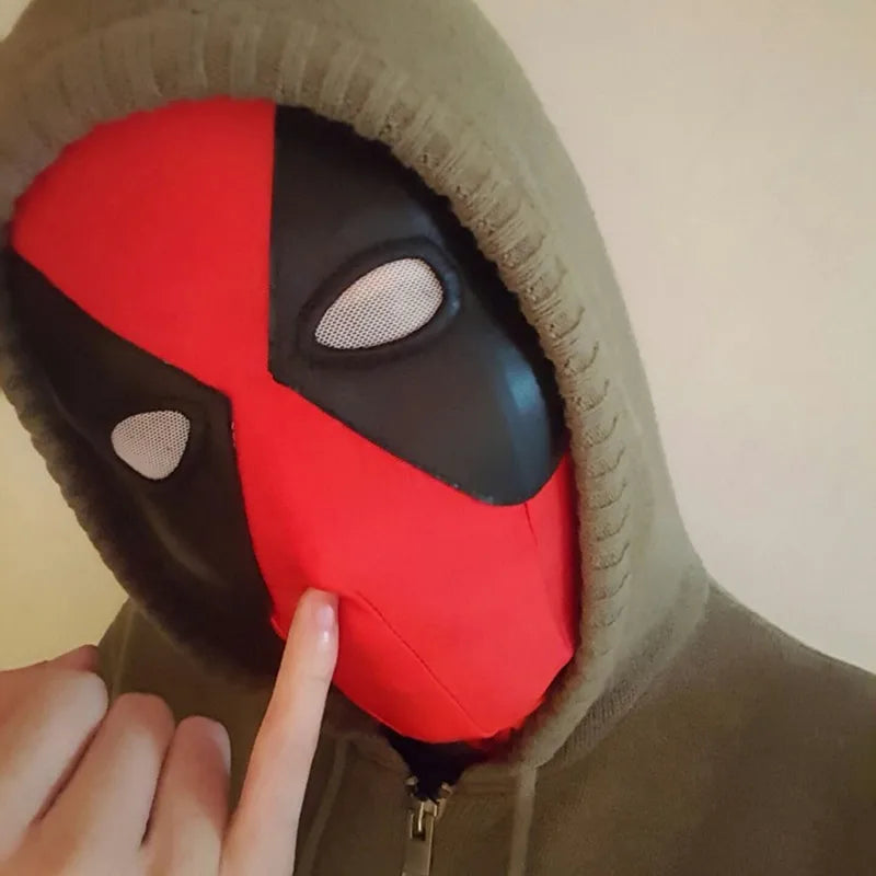 New Movie Deadpool Mask Superhero Xmen Spiderman Hoods Cosplay Dress Up Props Costumes Headgear For Kids Party Halloween Toys