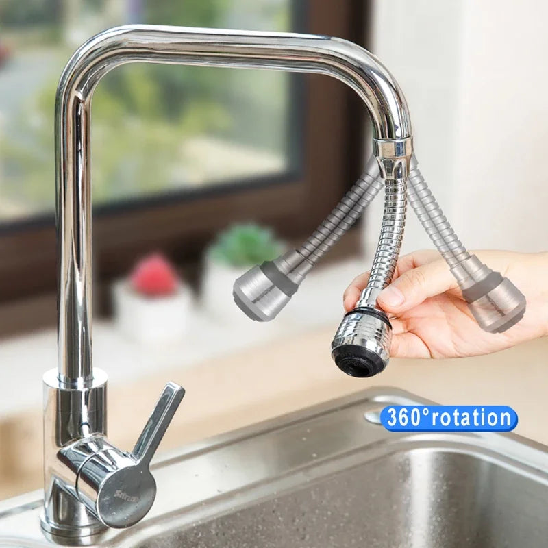 Filter Spray Dual-mode 360 ° Adjustment Kitchen Sink Faucet Extender