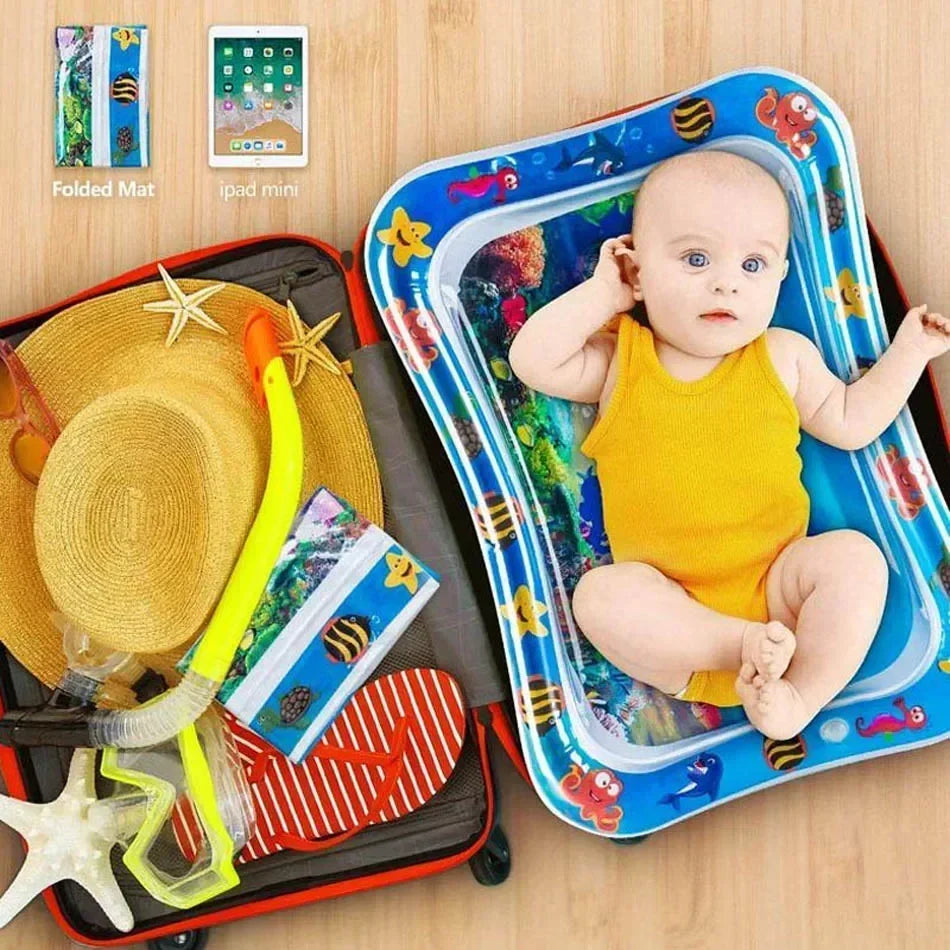 Baby Water Play Mat Inflatable Cushion PVC Baby Playmat Toddler Water Pad Early Education  Activity Baby Toys Children Play Mats