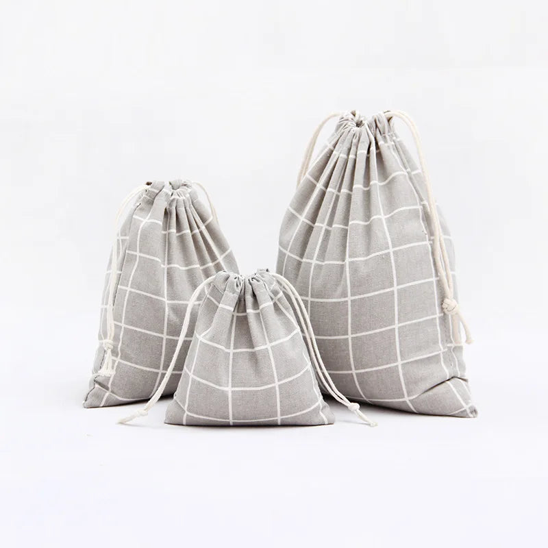 Travel Portable Drawstring Cosmetic Bag – Women’s Luggage Organiser, Makeup Case, Shoe Storage Pouch
